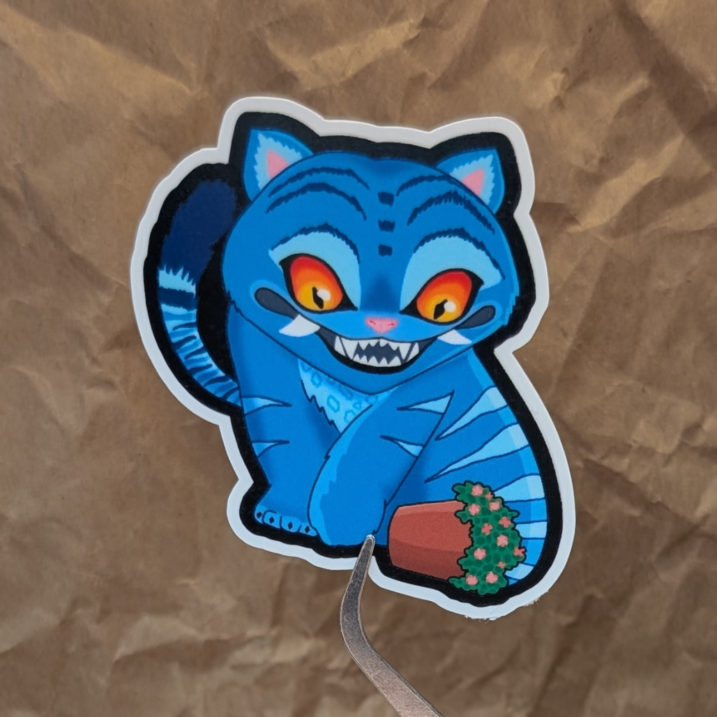 Derpy – K-Pop Demon Hunter Fanart Matte Vinyl Sticker
